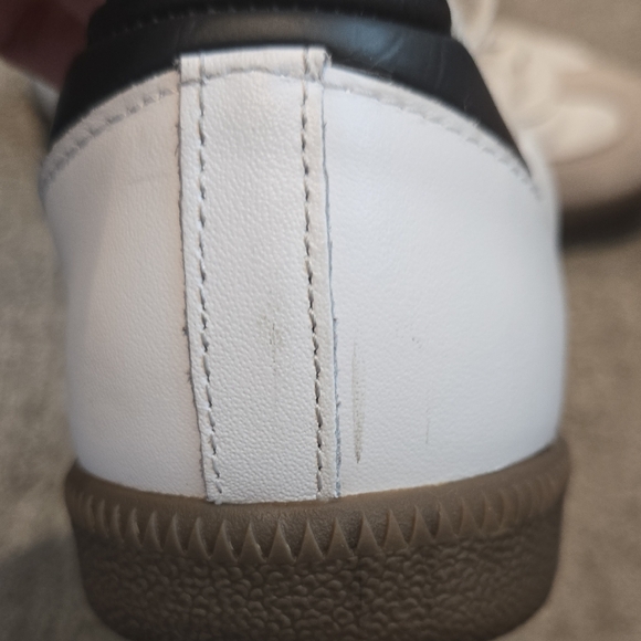 Adidas Samba White and Black Trainers Size 8 - Picture 7 of 16